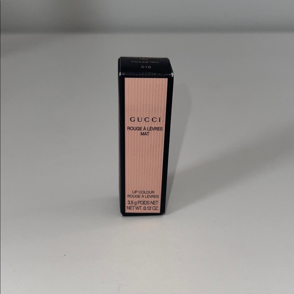 Gucci Rouge à Lèvres Matte Lipstick - Pauline Red 519 NWT